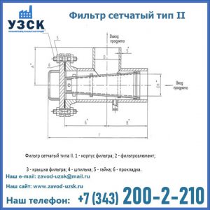 Фильтр сетчатый ФС по Т-ММ-11-2003 в Элисте