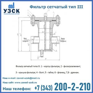 Фильтр сетчатый ФС по Т-ММ-11-2003 в Элисте