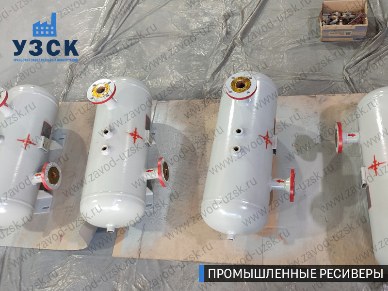 фотография емкостных ресиверов газа Элиста