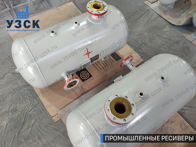 фотография промышленных ресиверовдля газа Элиста